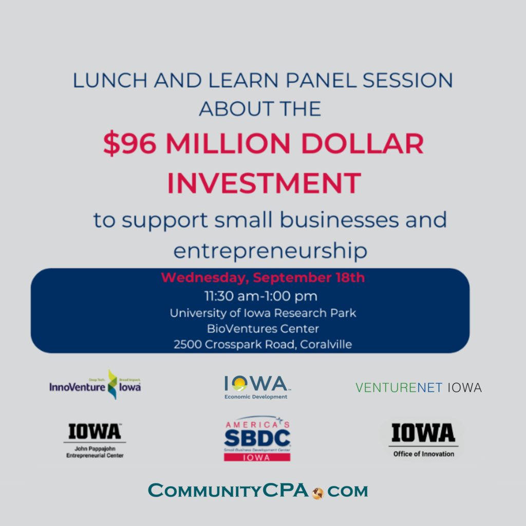 SSBCI Lunch + Learn promotional image