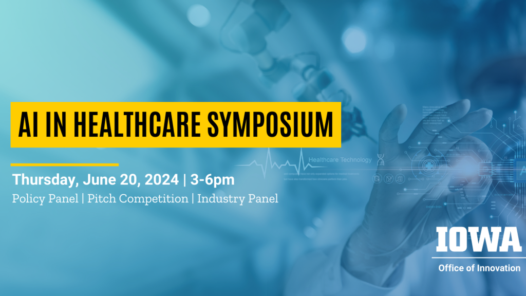 AI in Healthcare Symposium promotional image